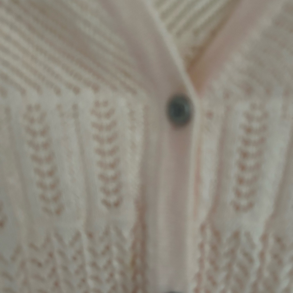 Maison Jules Light Pink Knit Cardigan - Picture 3 of 8